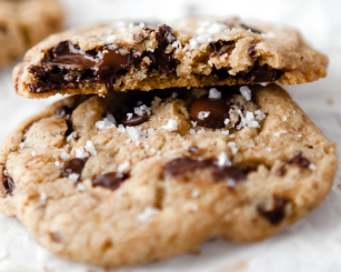 sea salt choc chip cookie